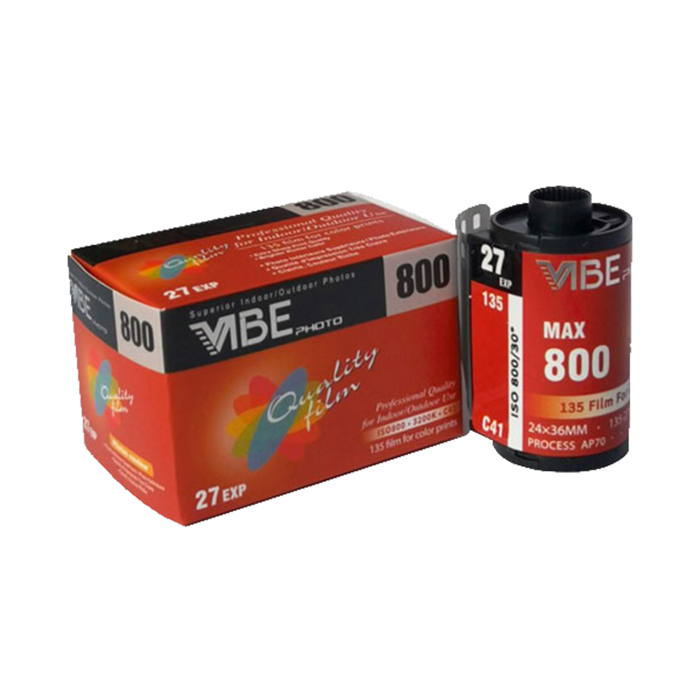 VIBE 135 彩色膠卷負片底片 Max 800 / 富士 柯達 ISO 800 27張