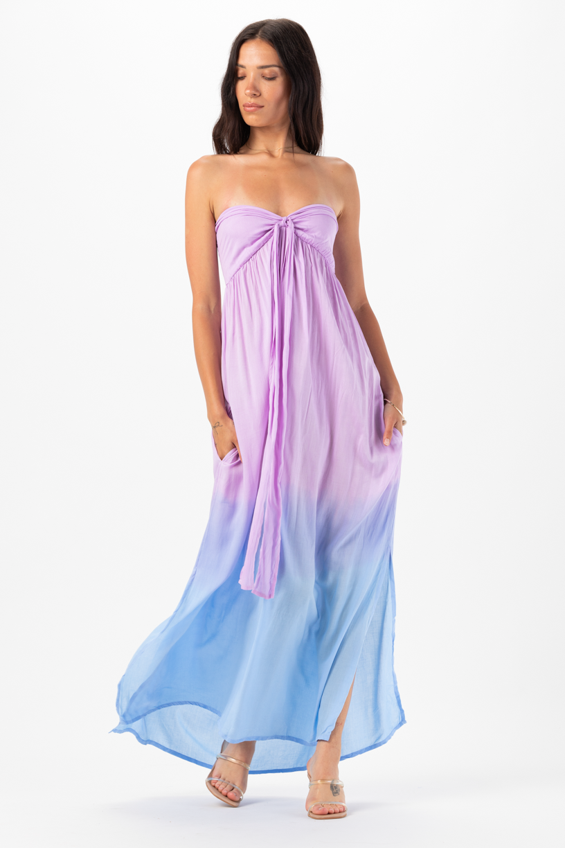 Mele Maxi Dress 漸層浪漫度假洋裝