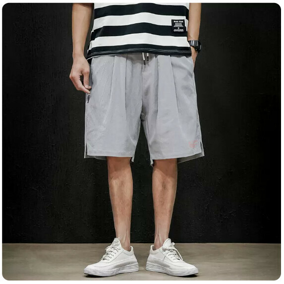 熱賣短褲男（灰色【M_5XL碼】（下單後聯繫客服確認發貨尺碼））
