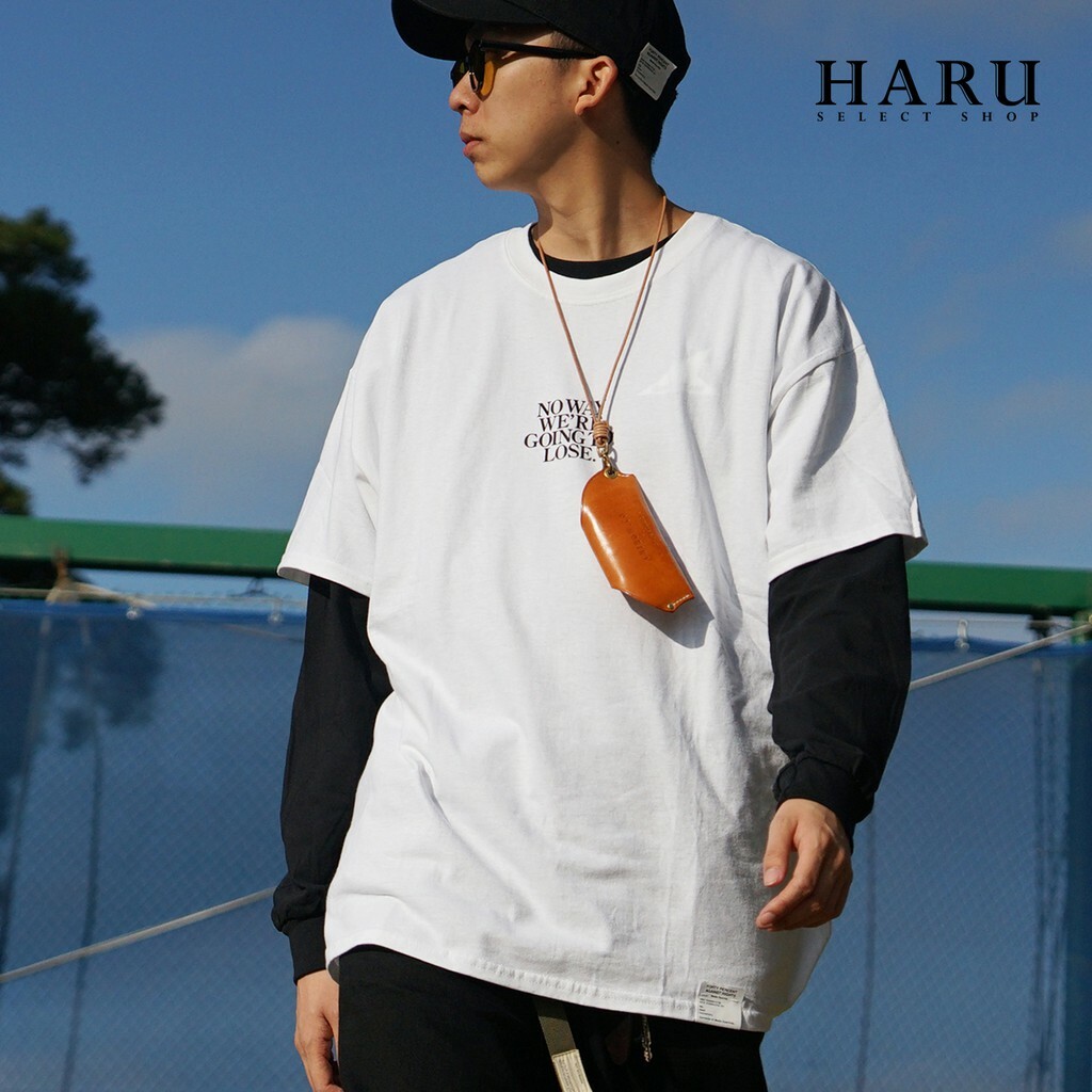 特價現貨 FPAR FORTY PERCENT AGAINST RIGHTS NO WAY SS TEE 白色 黑字 短袖上衣 短TEE