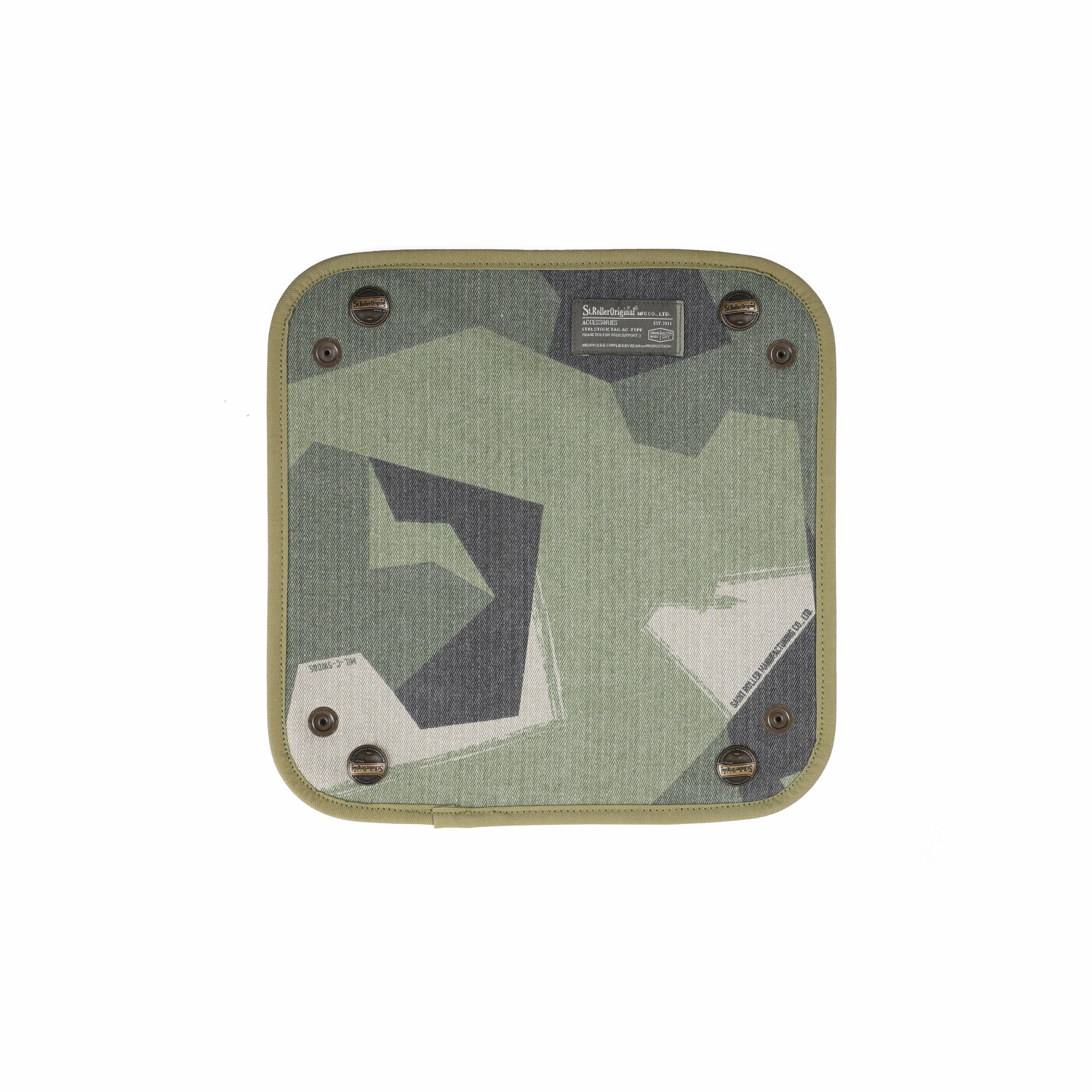 ST. ROLLER TRAY (160x160mm) - SRBC8241001 SRAC010 GREEN CAMO