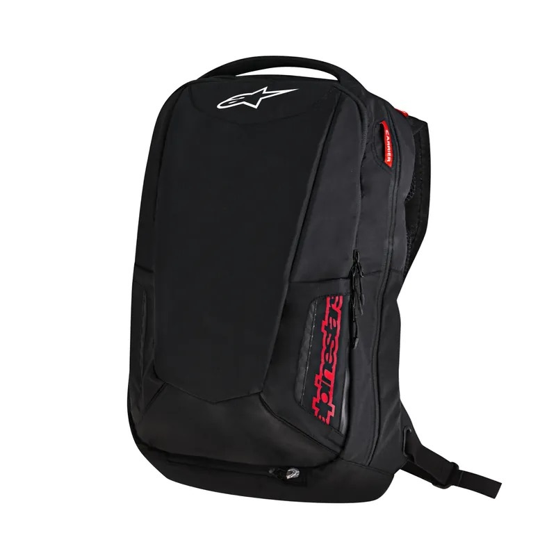 ALPINESTARS CITY HUNTER 黑紅 騎士 後背包 可掛安全帽 防水袋 25L
