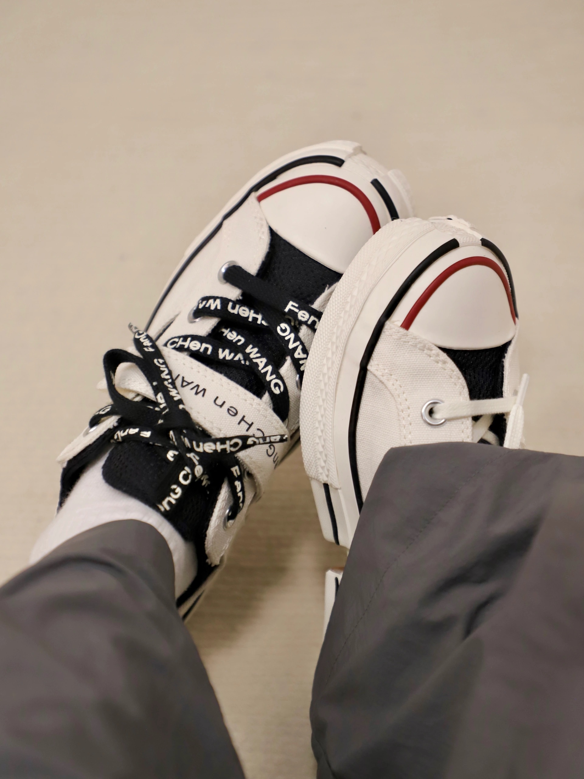 新款 FENG CHEN WANG X CONVERSE CHUCK 70 解構 堆疊  2-IN-1 白色 低筒 A08857C  / 預購