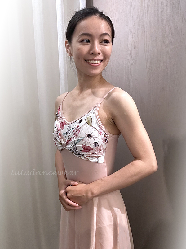 俄羅斯 Grishko【GR-DA4032 細肩帶舞衣】可放胸墊