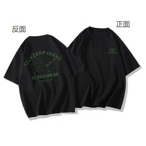 Hot selling short-sleeved T-shirt [Black] [XS-2XL size] (please contact customer service to confirm the delivery size after placing the order)