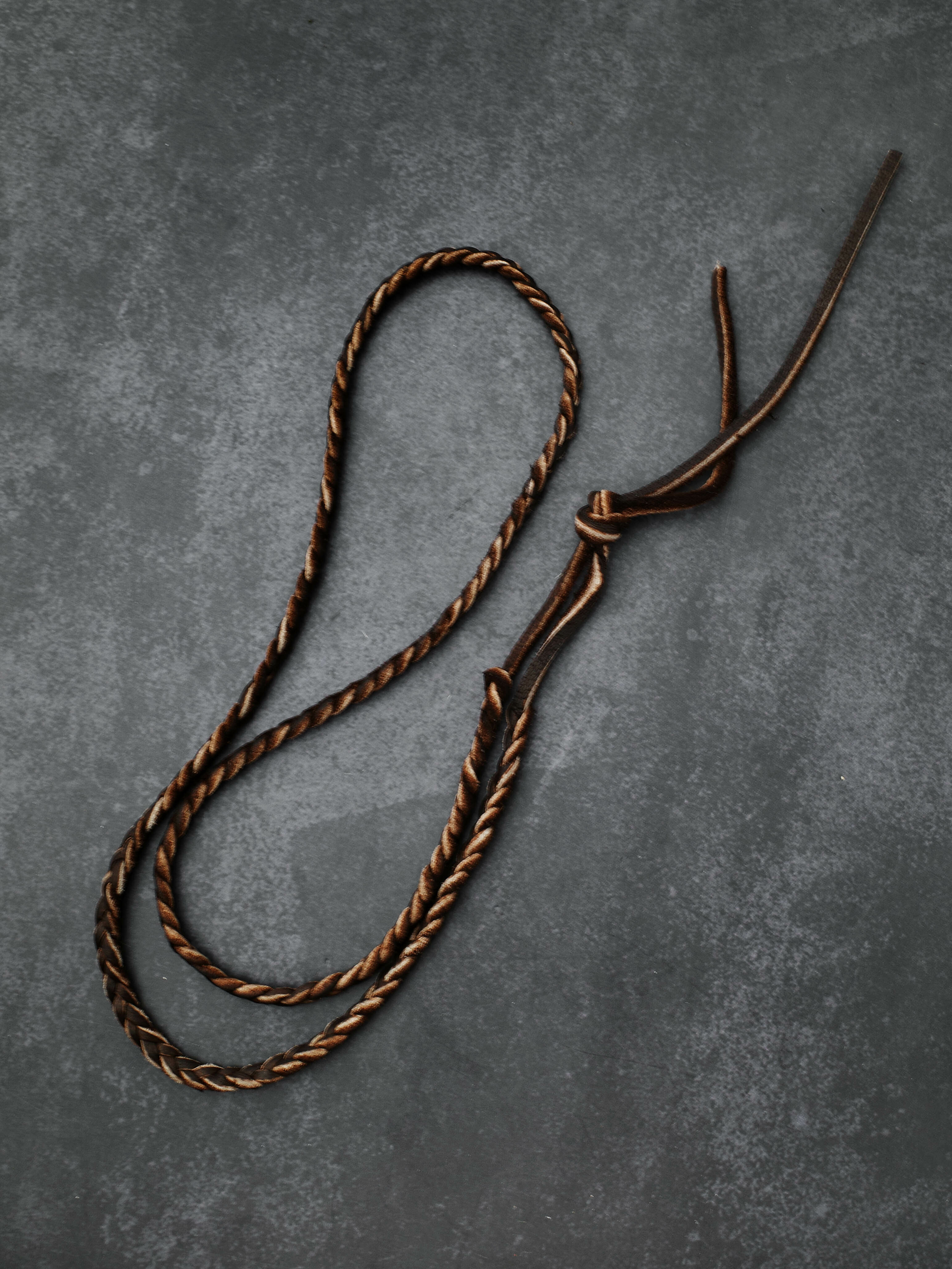 Horizon Blue [LS2-65] Braided Leather Strap 咖啡色編織繩 (65cm)