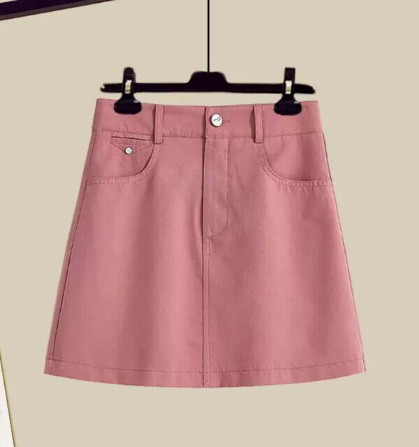 Skirt#Single Piece (Pink) (M-4XL) (Contact customer service to confirm size after placing an order) 
