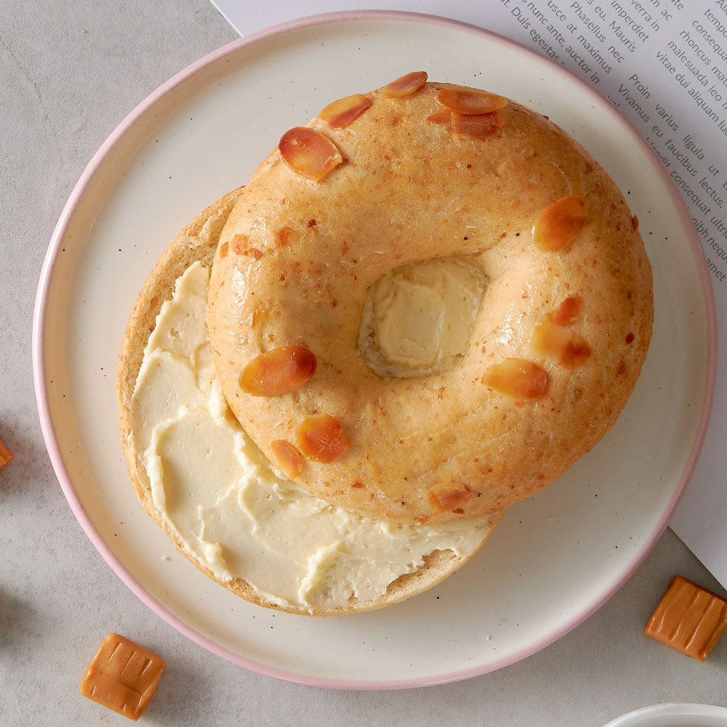 海鹽焦糖乳酪減醣貝果3入