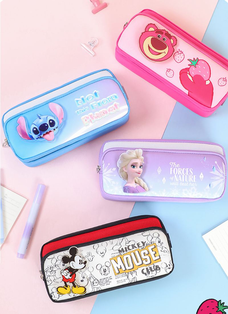 迪士尼大容量雙層文具袋 A83100