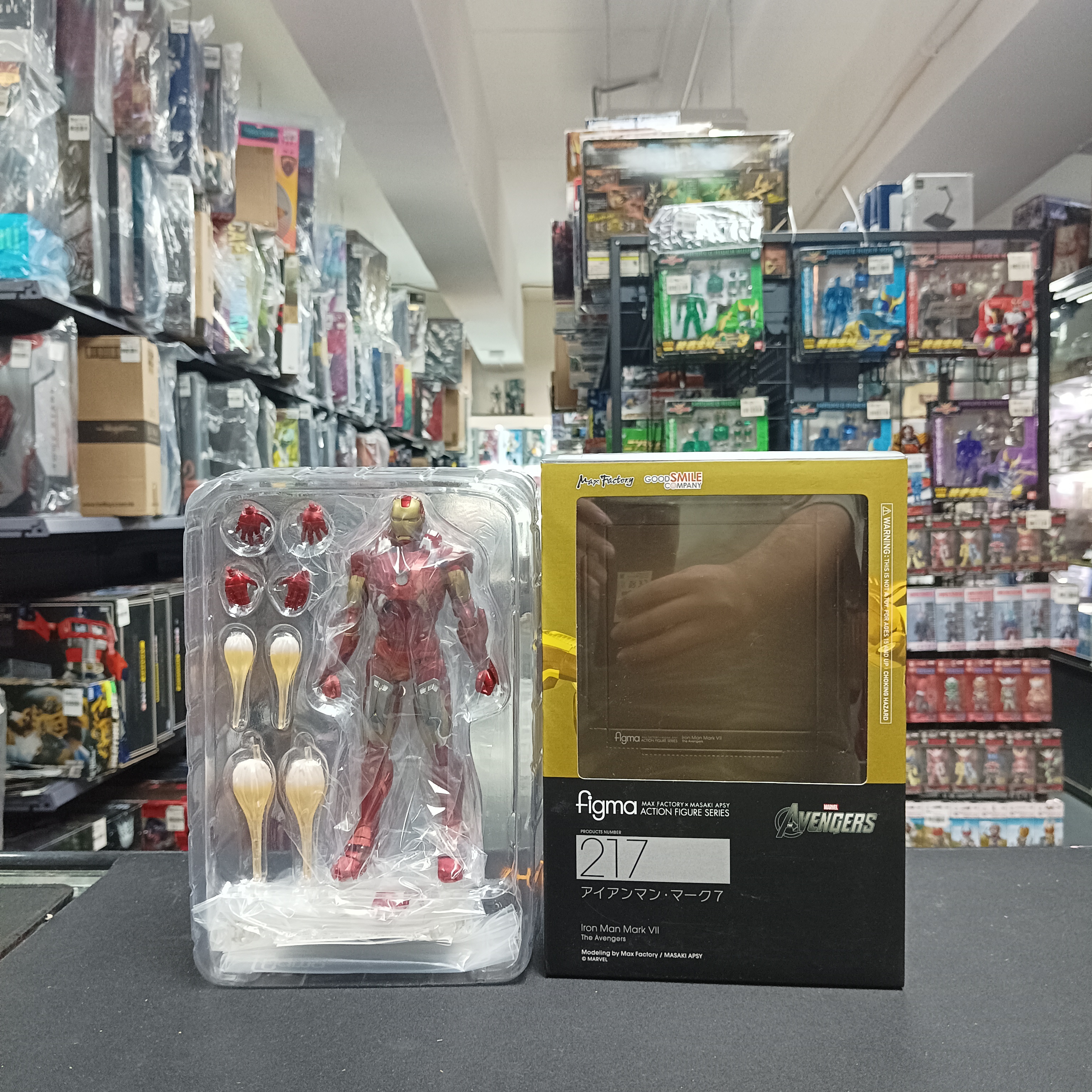 寄賣-其它-Figma 217 Iron Man Mark.7