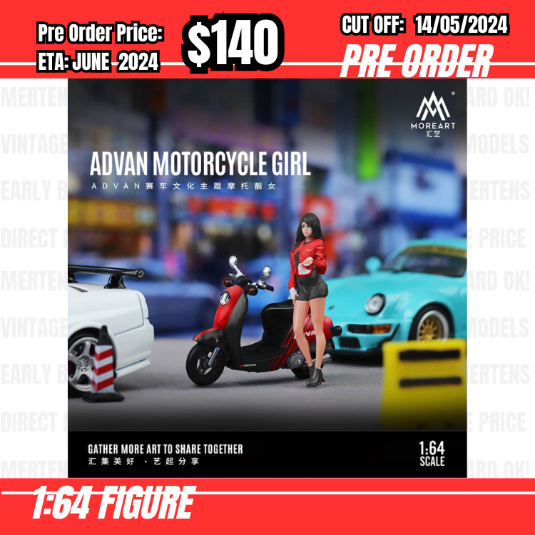 PO-$140 * Moreart * 1:64 Figure - Racing Culture Advan [OD07/05]