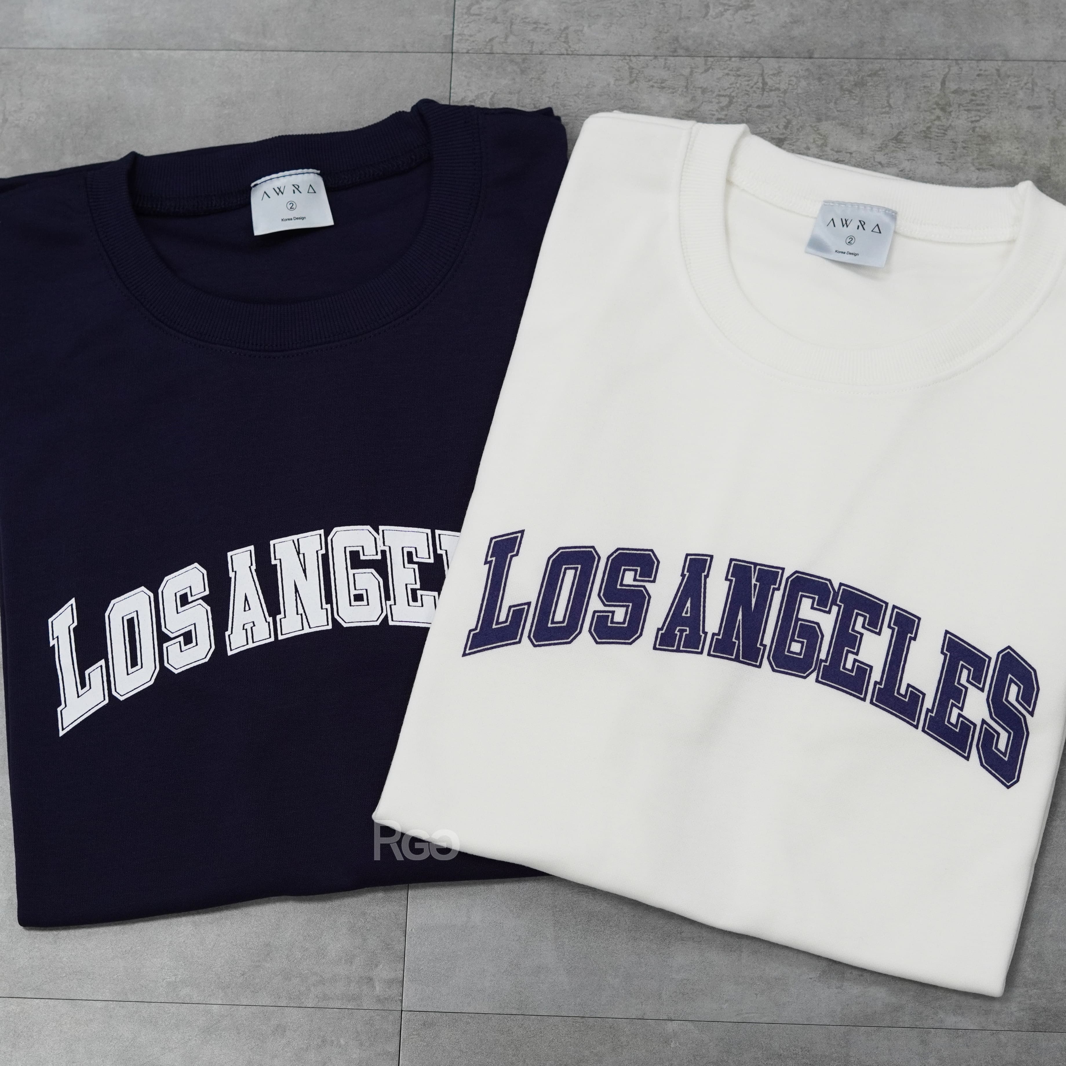 #1712 Los Angeles LA 印花短T
