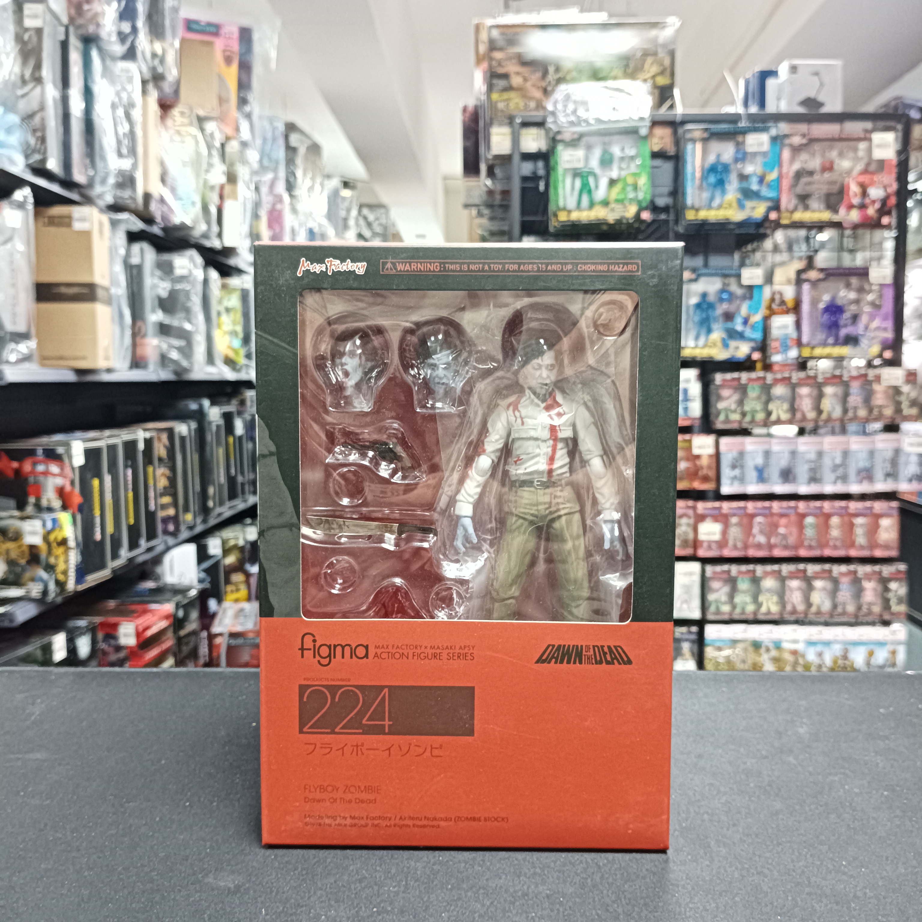 寄賣-其它- FIGMA 224 ZOMBIE 殭屍 FLYBOY ZOMBIE