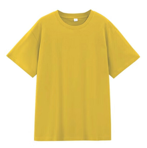 Short-sleeved solid color T-shirt (chrysanthemum S-4XL contact customer service to confirm the shipping size after placing an order) #F337001071