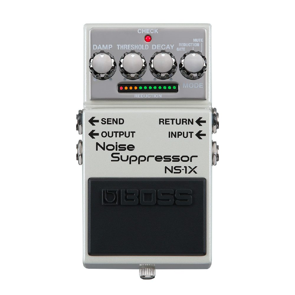 BOSS BOSS / NS-1X 噪聲抑制效果器(Noise Reduction) — 三峽效果器｜YA! 玩音樂