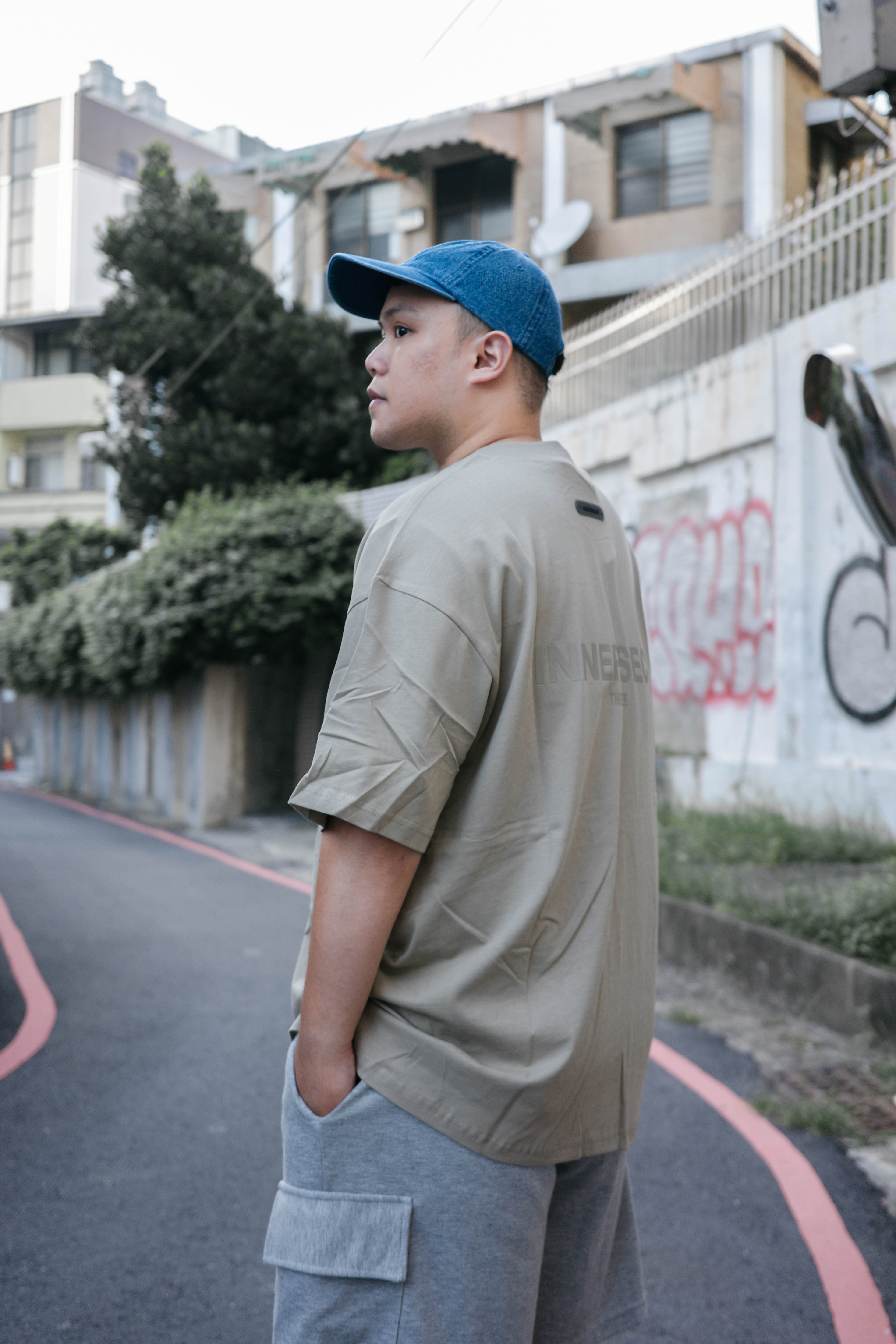 INNERSECT x Jerry Lorenzo 三生萬物 胸口背後立體LOGO文字 短t ［inn24sstte047］