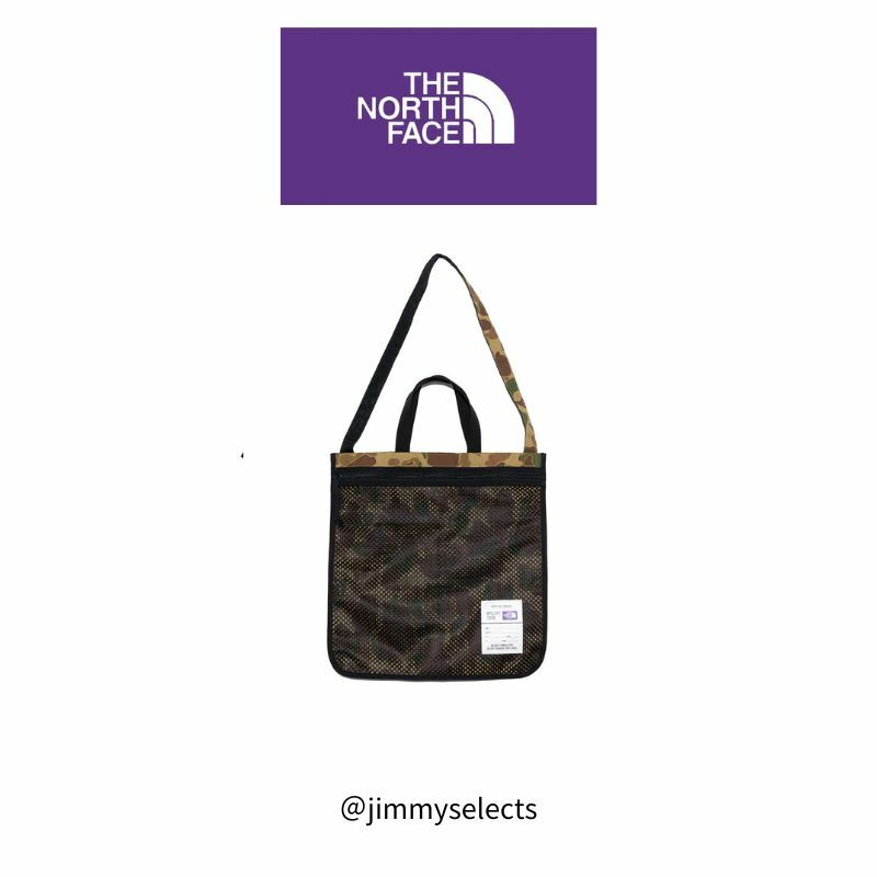 【代購】THE NORTH FACE  北臉紫標 多功能可斜背迷彩手提袋 NN7406N