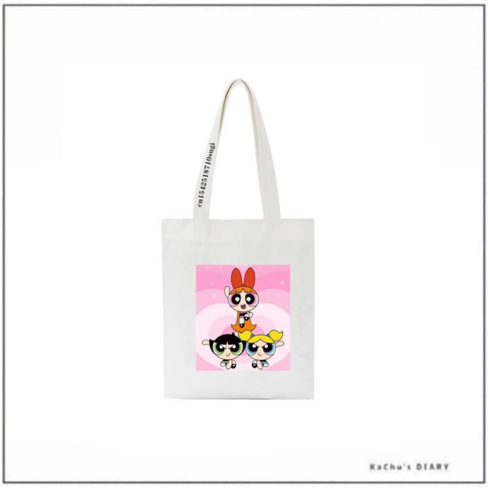 飛天小女警帆布包