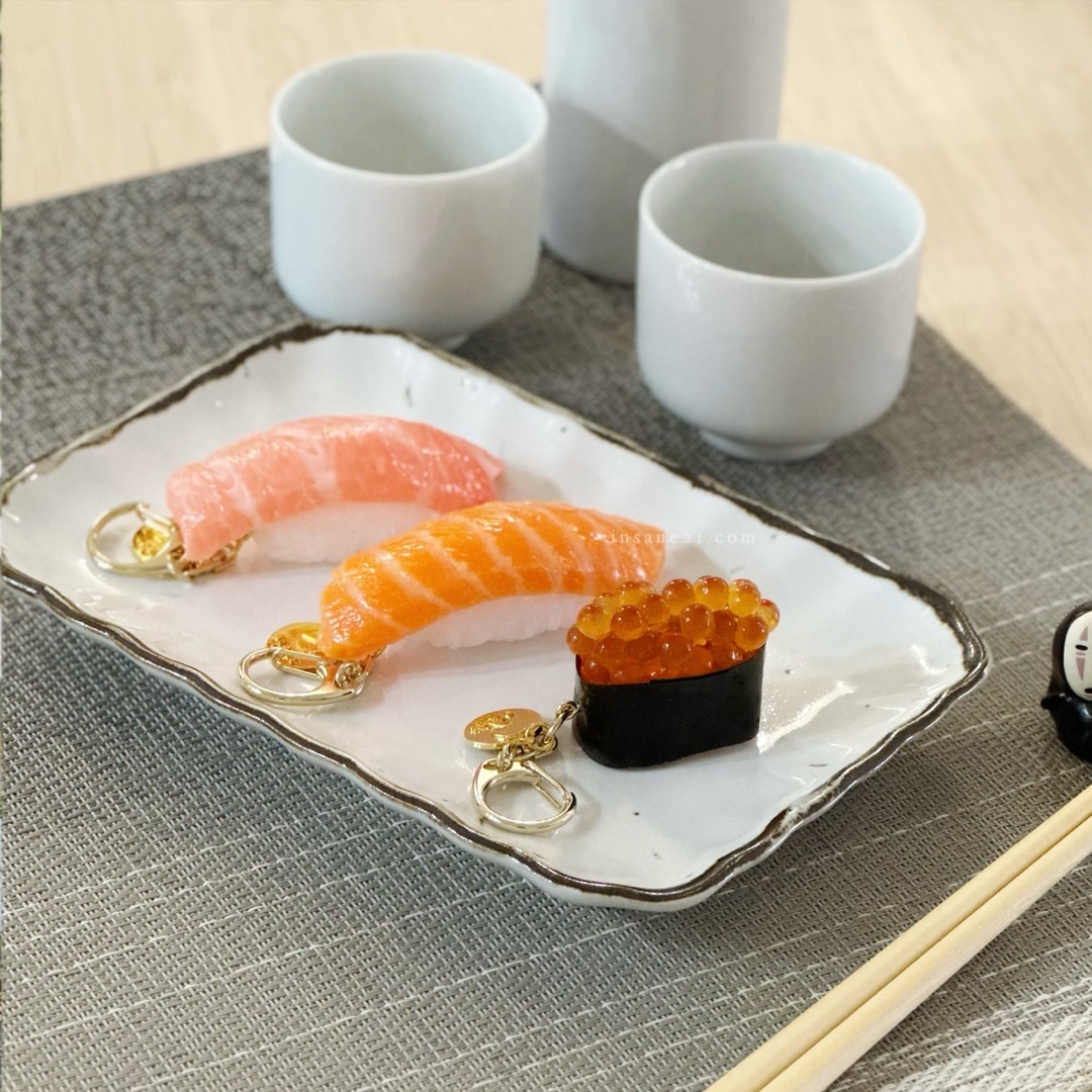 BEAMS 日牌 富士山 刺繡 食物吊飾 鑰匙圈 立體