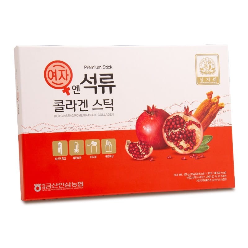 南北行之元紅石榴膠原果凍 15克x30包