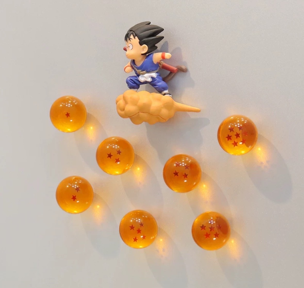 七龍珠 磁鐵 紅悟空 藍悟空 桃白白