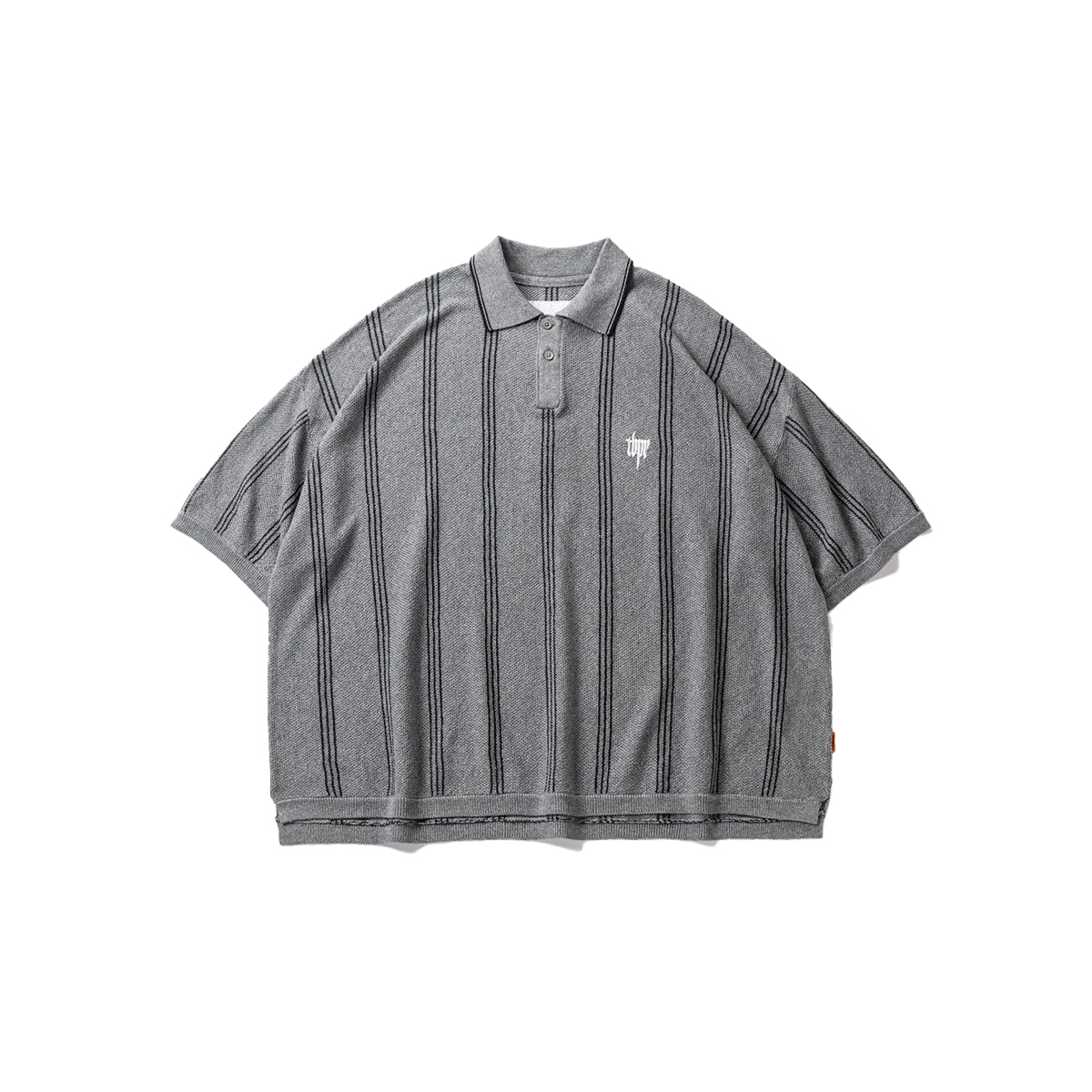 TIGHTBOOTH - Stripe Knit Polo - 3 Colors