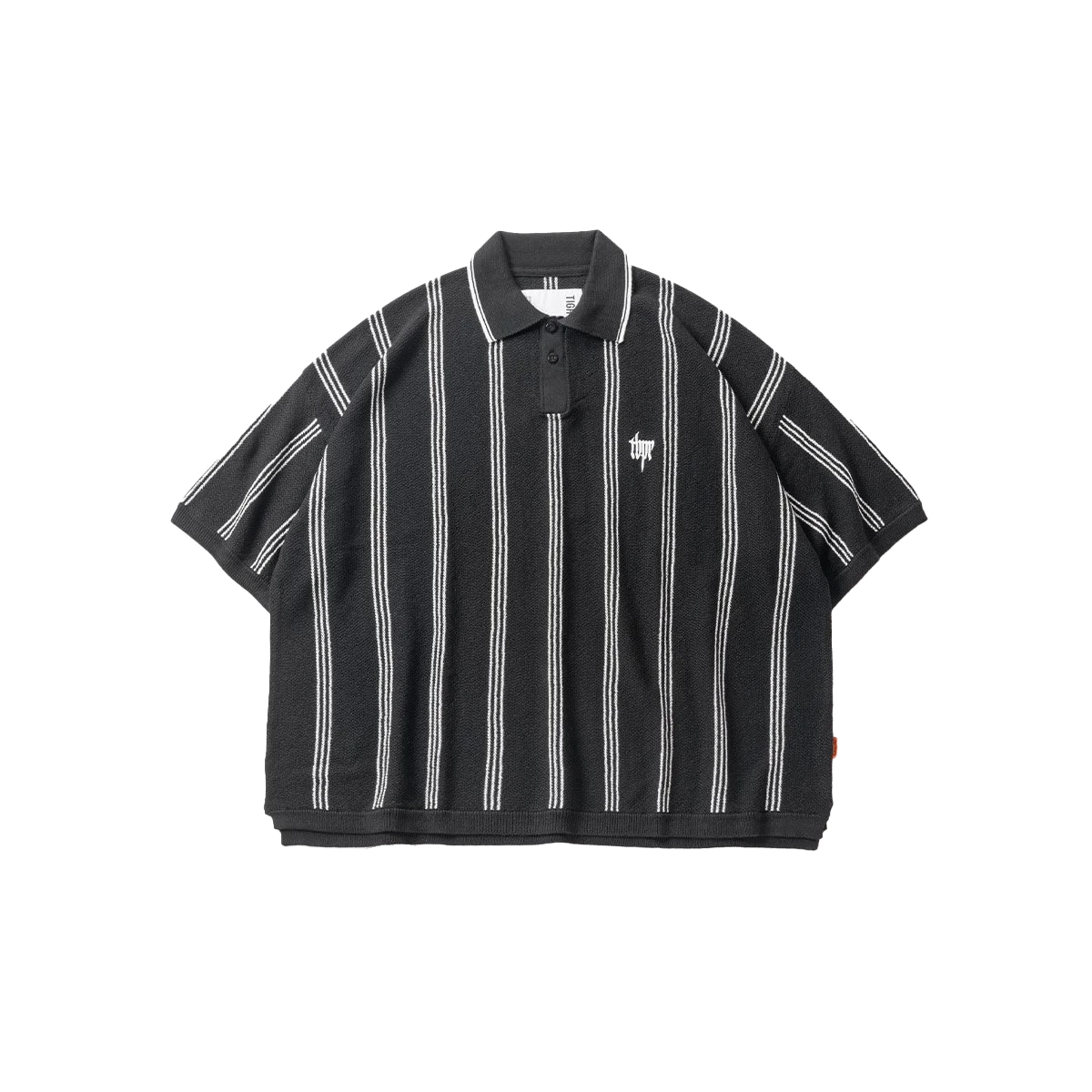 トップス TIGHTBOOTH/STRIPE KNIT POLO TIGHTBOOTH - Stripe Knit Polo - 3 Colors