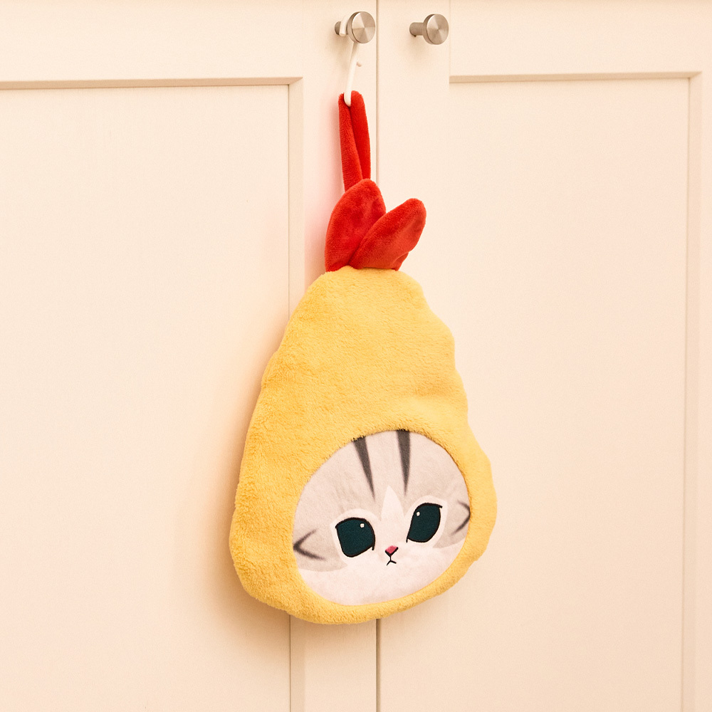 貓福珊迪擦手巾 (炸蝦款)