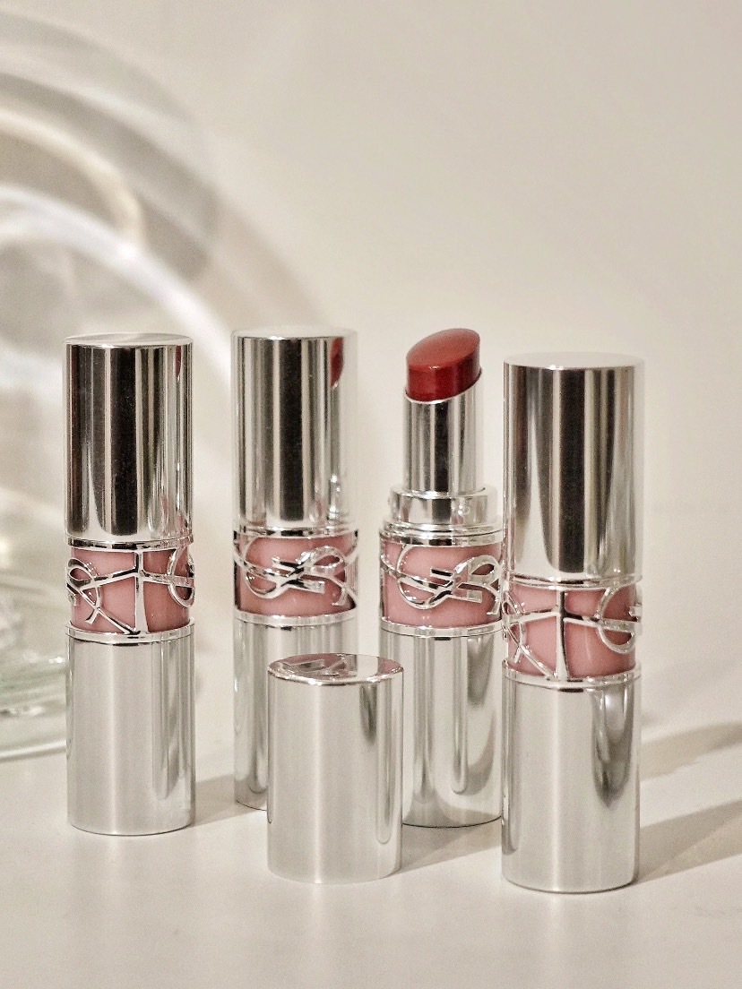 <台灣未上市💄> YSL 聖羅蘭 銀管 海外限定 粉管 口紅 潤唇膏