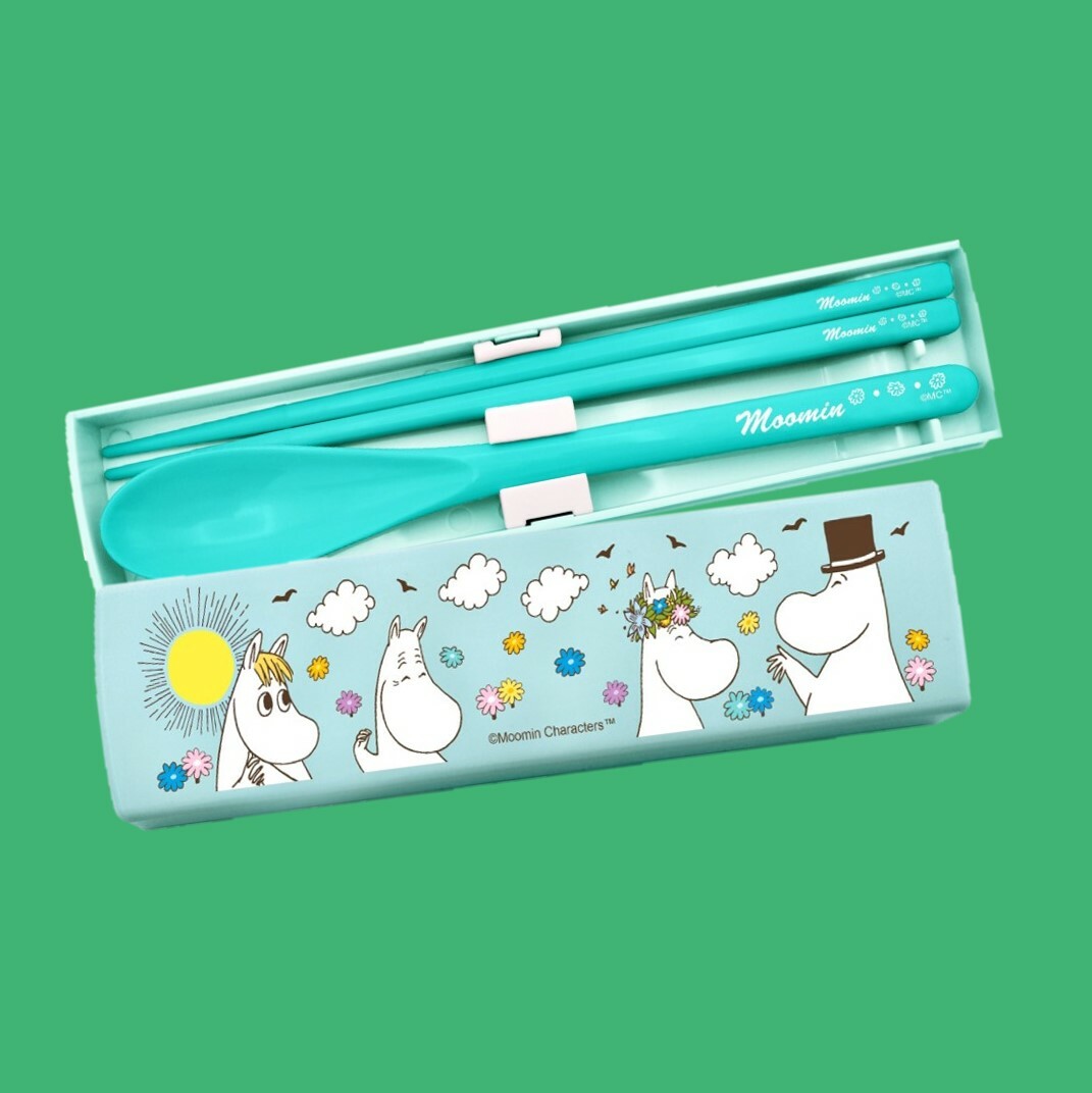 姆明一族 | 餐具套裝 (匙+筷)