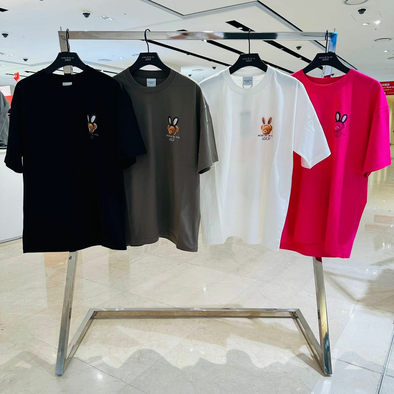 【0719韓國直播】韓國 ADLV F050702 男女同款短袖TEE