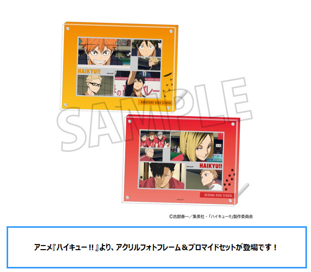 「ACG.GO」「預購」排球少年！！亞克力相框&相卡SET