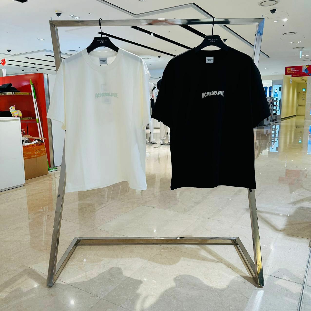 【0719韓國直播】韓國 ADLV F050703 男女同款短袖TEE