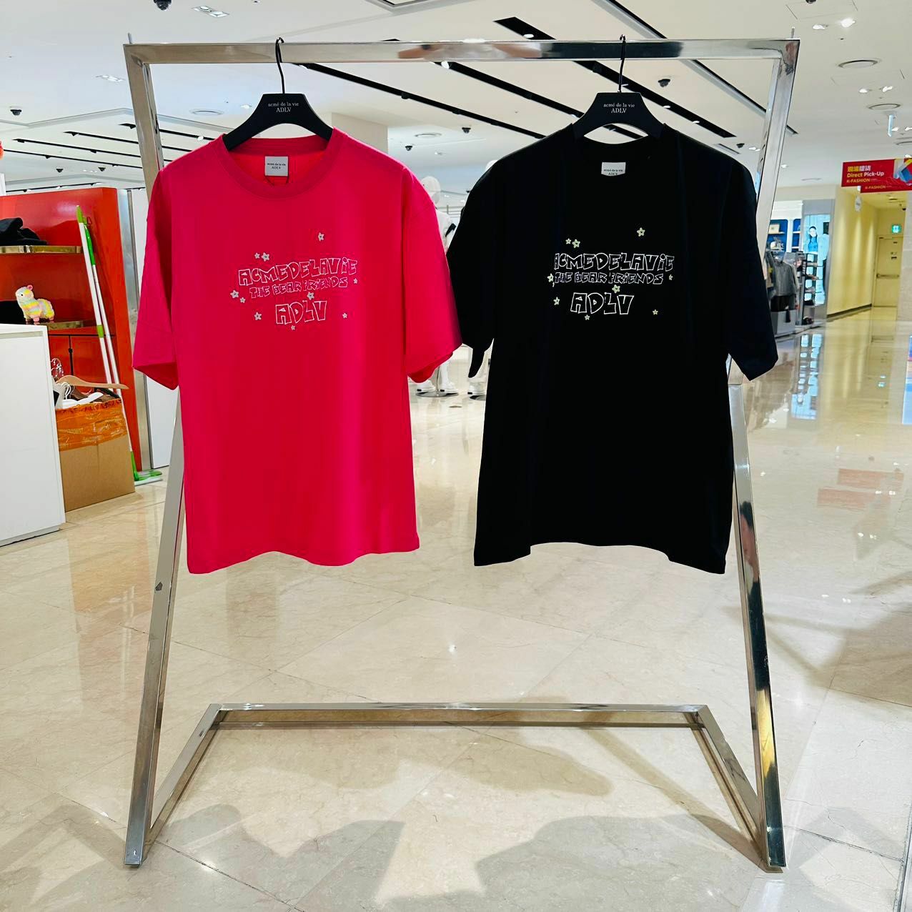 【0719韓國直播】韓國 ADLV F050705 男女同款短袖TEE