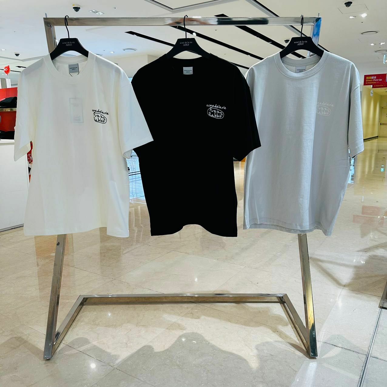【0719韓國直播】韓國 ADLV F050706 男女同款短袖TEE