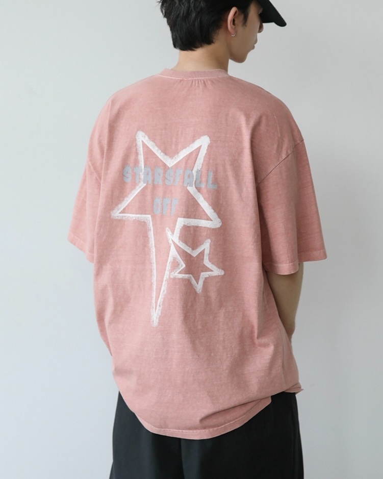 顏料星星短袖T恤