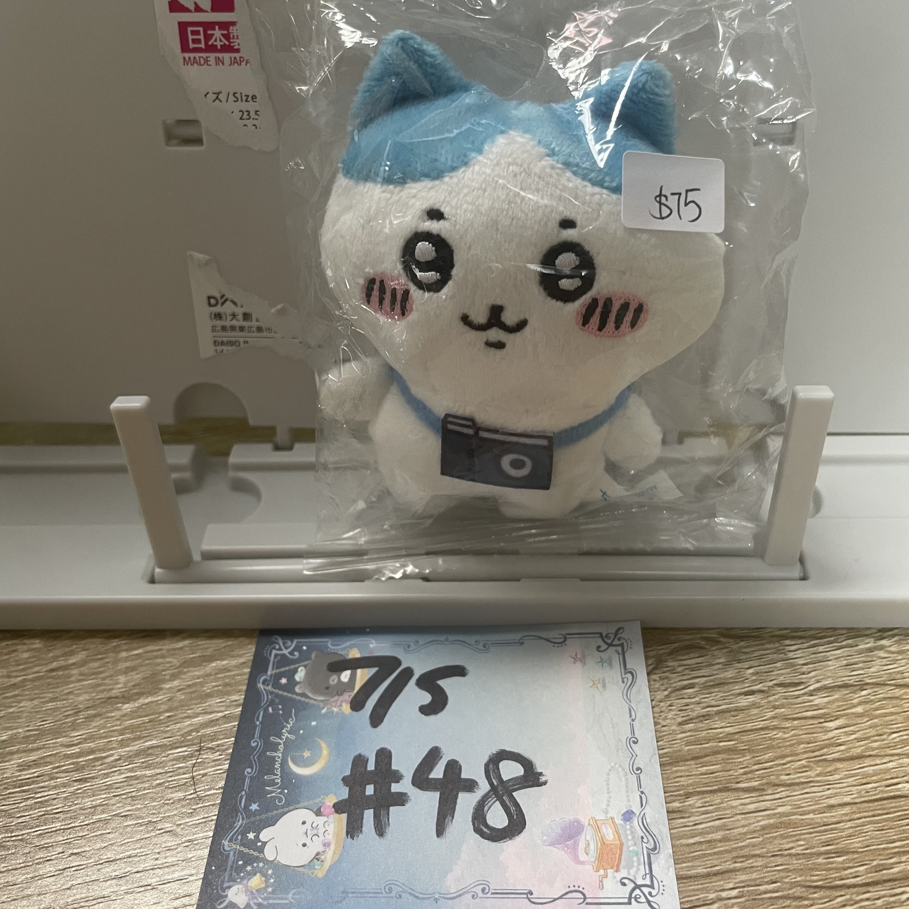 CHIIKAWA 八字貓 相機 公仔#48