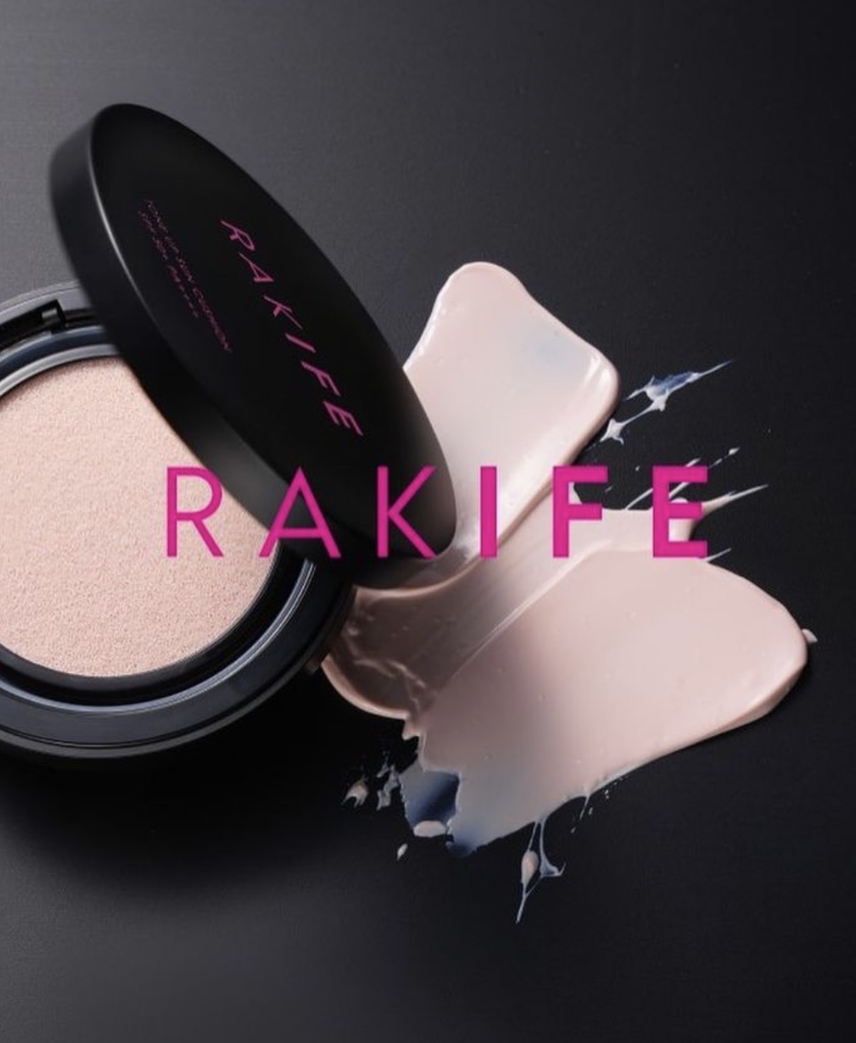 🔥現貨正韓RAKIFE 美妝 98%抗UV防曬+保濕保養防曬氣墊霜粉餅  / BB 23g SPF 50+ PA++++（微潤色款）/韓流網紅推薦