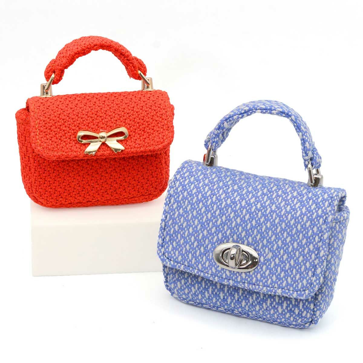 編織風毛尼布料(一尺)【贈迷你方形小提包紙型】