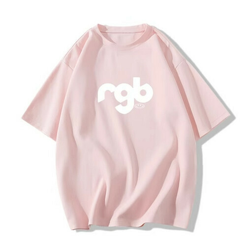 Hot selling short-sleeved T-shirt [Pink] [XS-2XL size] (please contact customer service to confirm the delivery size after placing the order)