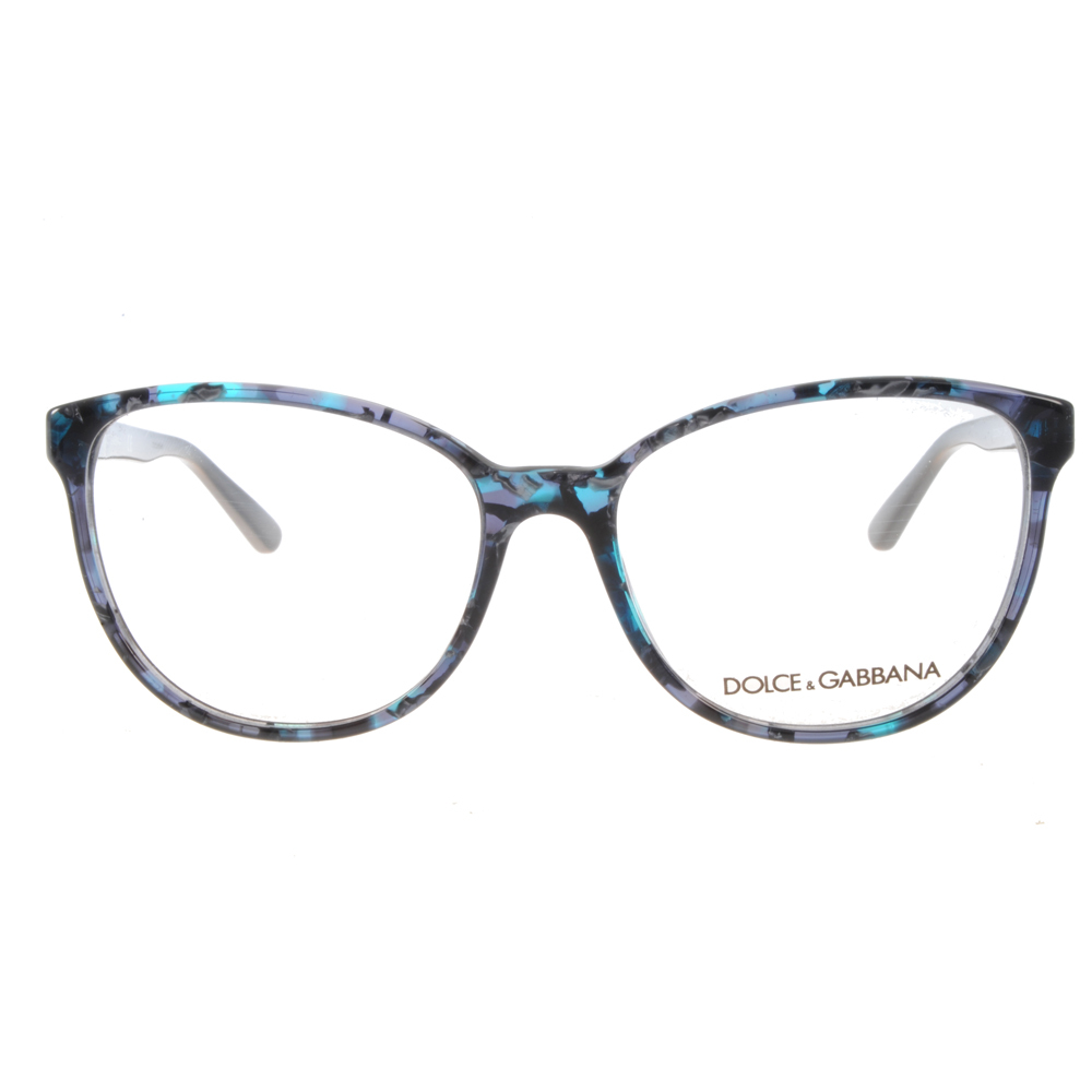 【DOLCE&GABBANA】DG3154P 2689 簡約美學典雅貓眼框光學眼鏡