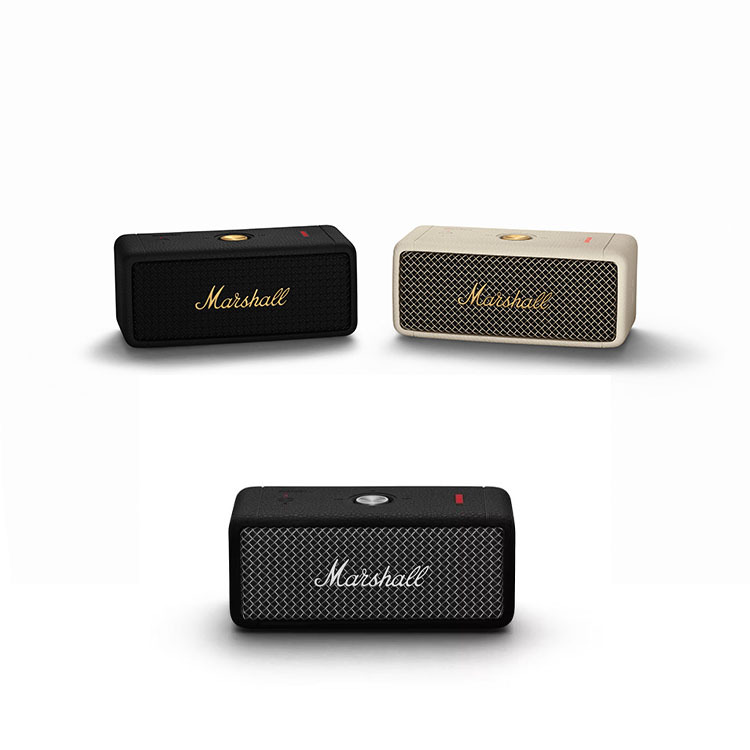 福利品出清【Marshall】Emberton II 藍牙喇叭 古銅黑 Black&Brass