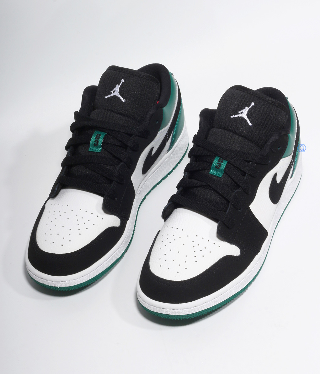 Nike Air Jordan 1 Low Mystic Green (GS)-女碼 (553560-113)