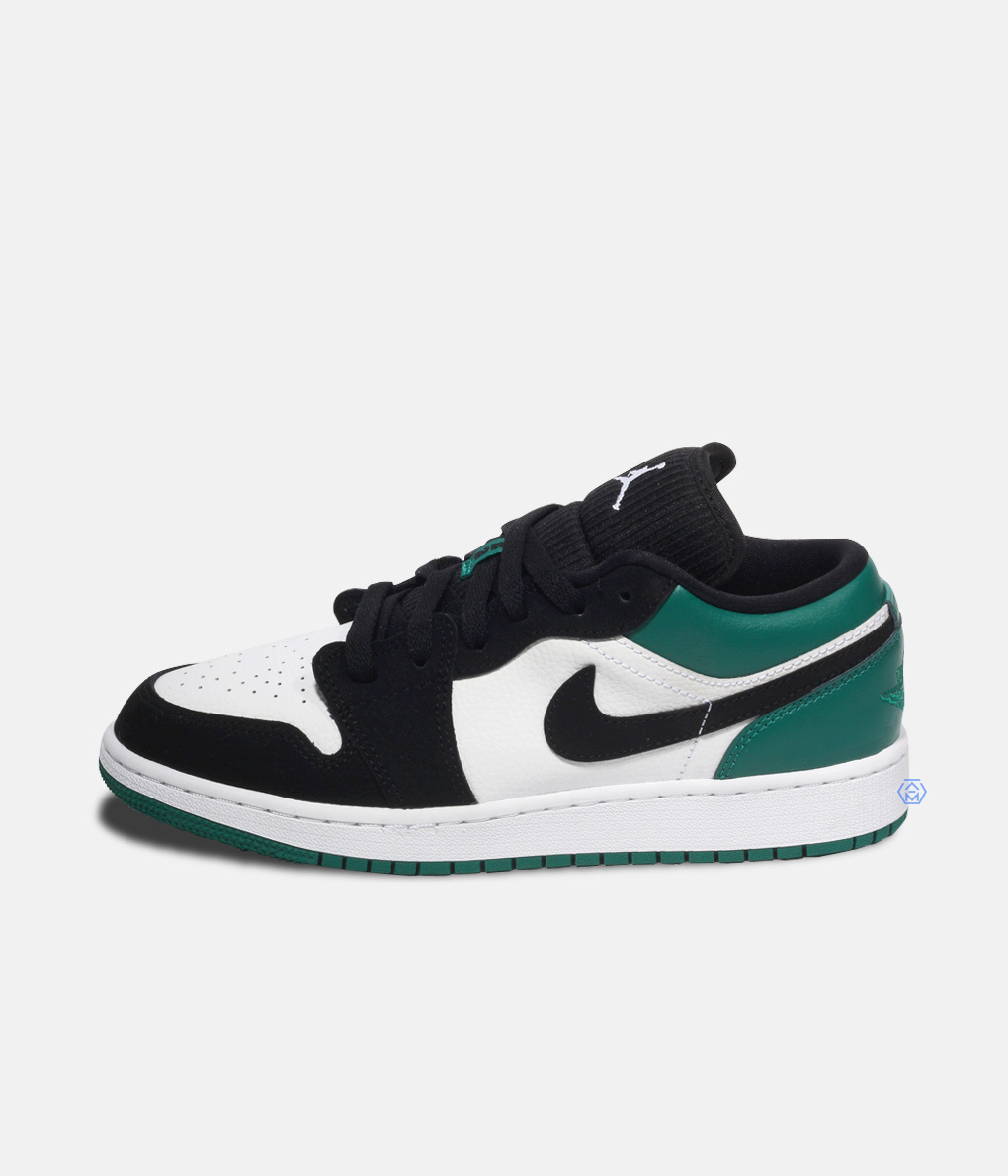 Nike Air Jordan 1 Low Mystic Green (GS)-女碼 (553560-113)