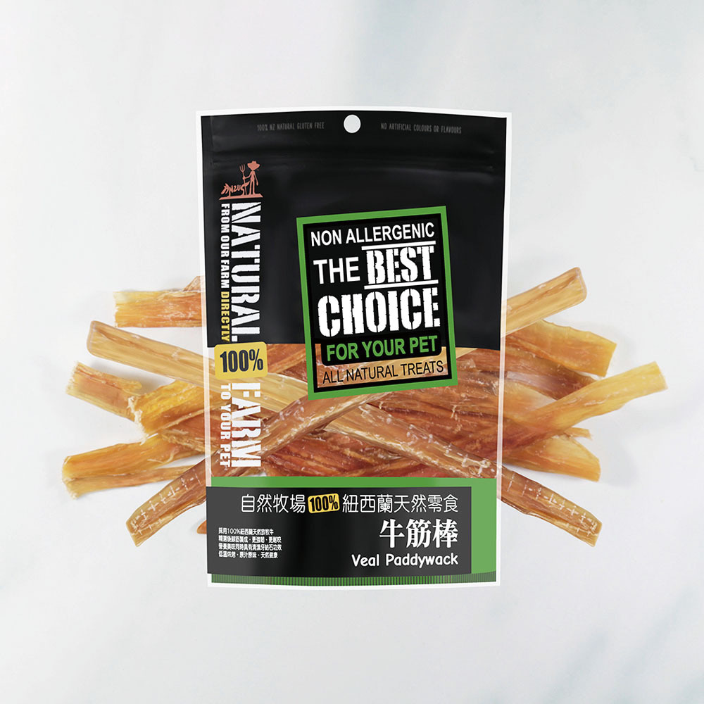 天然寵物零食．牛筋棒