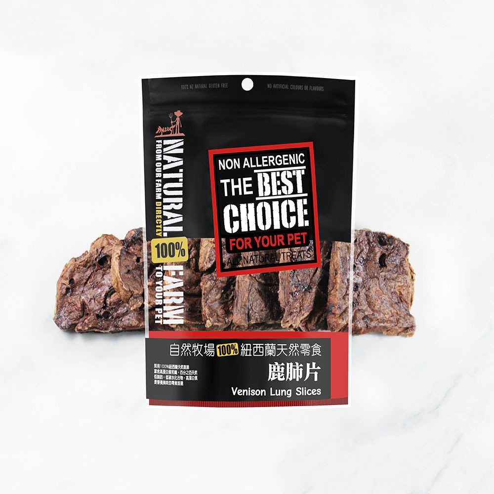 天然寵物零食．鹿肺片