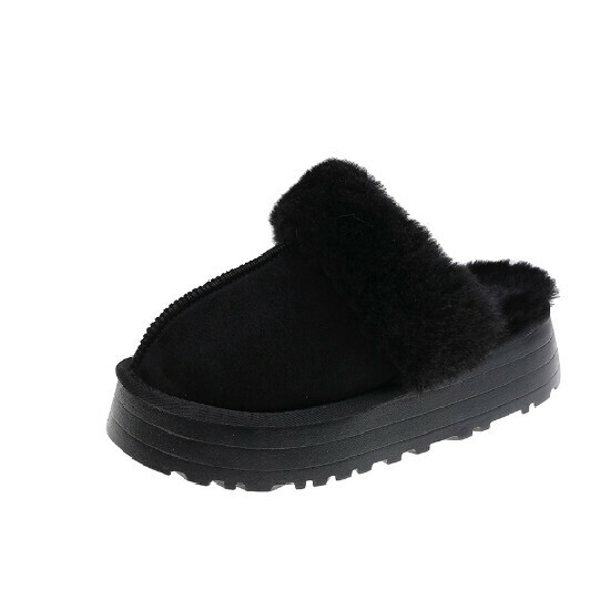 Hot selling warm cotton shoes [black] [size 35-40] (please contact customer service to confirm the delivery size after placing the order)