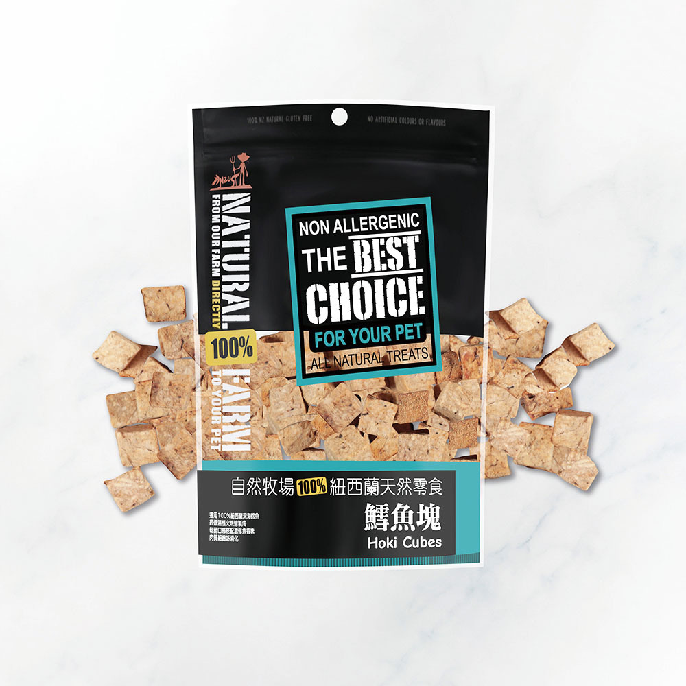 天然寵物零食．鱈魚塊