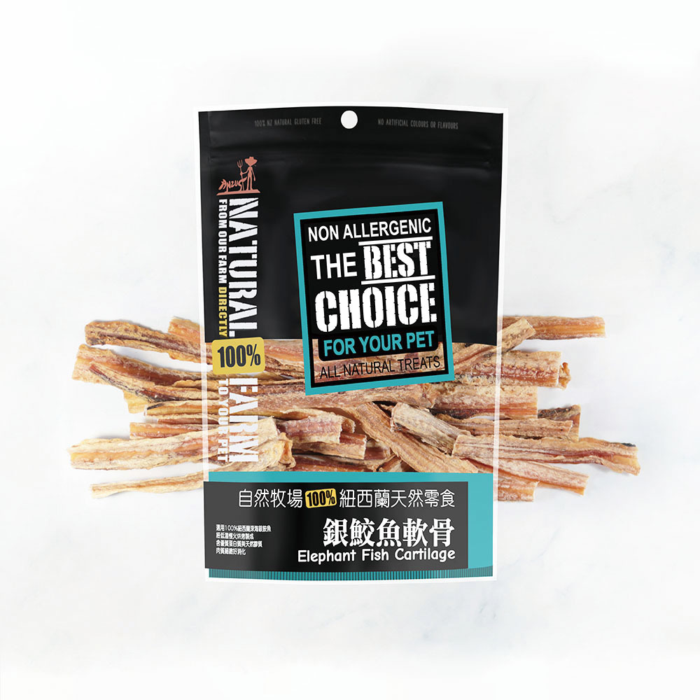 天然寵物零食．銀鮫魚軟骨