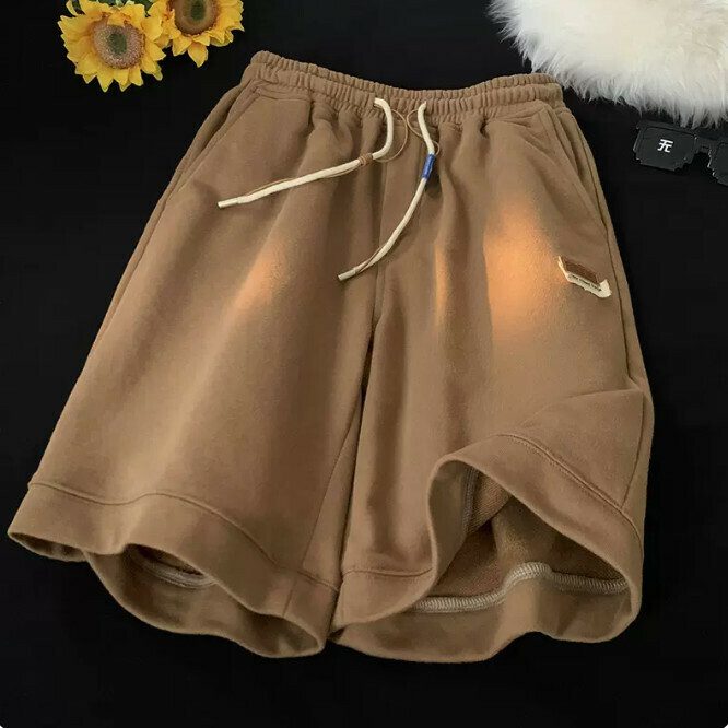 激抵休閒短褲（咖啡色M-2XL）（下單后聯繫客服確認發貨尺碼）